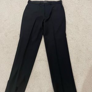 34X32 black mens slacks striped